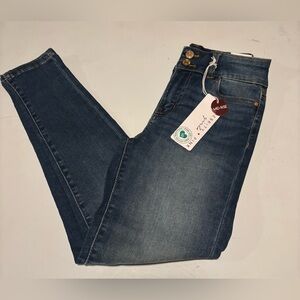 Celebrity Pink Girls Mid-Rise Blue Denim Jeans